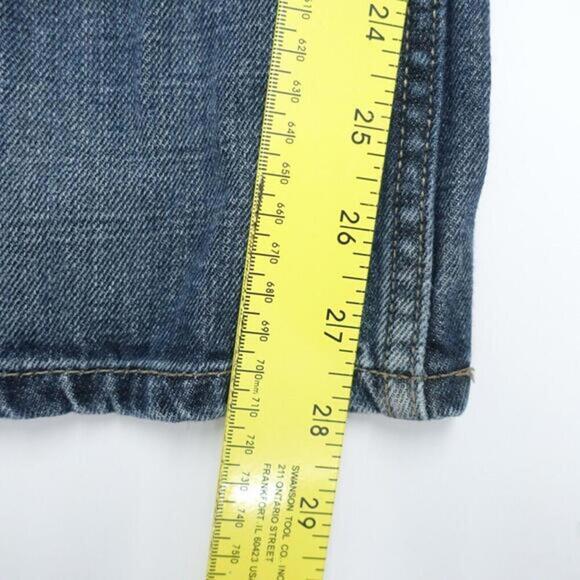 Levi's 514 Jeans Men's 16 Blue Denim 100% Cotton 5-Pockets Slim Straight Leg - Picture 7 of 9